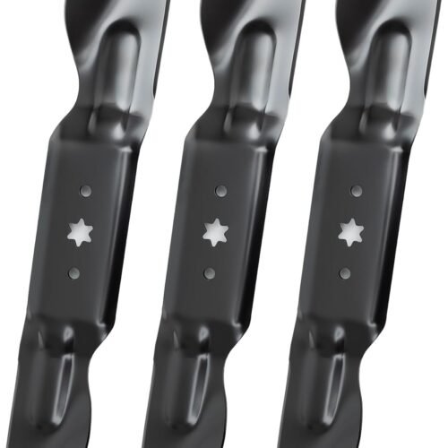490-110-C187 742P05620 Mower Blade Compatible with Cub Cadet ZT2 ZT3 Ultima 60 KW FAB - Mulching High Lift Blade Compatible with Cub Cadet/MTD/Troy Bilt 60 Inch Deck, Replace 742-05620, 3 Pack