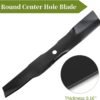 UC22008 Mower Blade Compatible with John Dee re 42" Mower Deck, UC22008 Lawn Mower Blade Fit for John Dee re Z315E Z320M Z320R Z335E Z335M Z345M, Replace M170642, 2 Pack