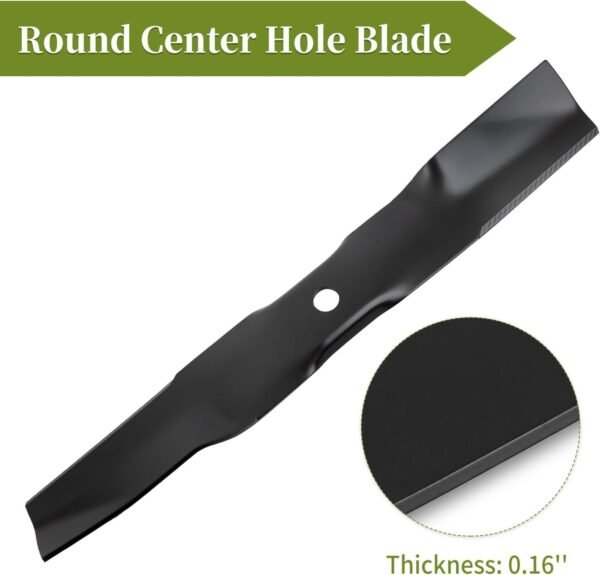 UC22008 Mower Blade Compatible with John Dee re 42" Mower Deck, UC22008 Lawn Mower Blade Fit for John Dee re Z315E Z320M Z320R Z335E Z335M Z345M, Replace M170642, 2 Pack