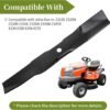 UC22008 Mower Blade Compatible with John Dee re 42" Mower Deck, UC22008 Lawn Mower Blade Fit for John Dee re Z315E Z320M Z320R Z335E Z335M Z345M, Replace M170642, 2 Pack