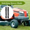 GX20249 Mower Blade Compatible with John Dee re 42" Deck, GX20433 High Lift Blades Fit for John Dee re L105 L110 L118 L100 L111 Scotts L1742, Replace for GY20567, 2 Pack