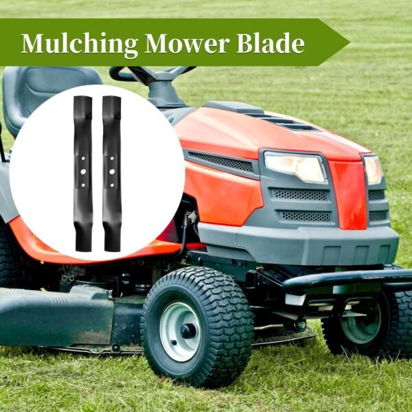GX20249 Mower Blade Compatible with John Dee re 42" Deck, GX20433 High Lift Blades Fit for John Dee re L105 L110 L118 L100 L111 Scotts L1742, Replace for GY20567, 2 Pack